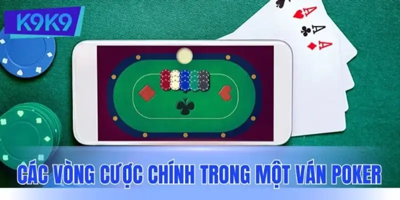 Các vòng cược chính xuất hiện trong một ván đấu