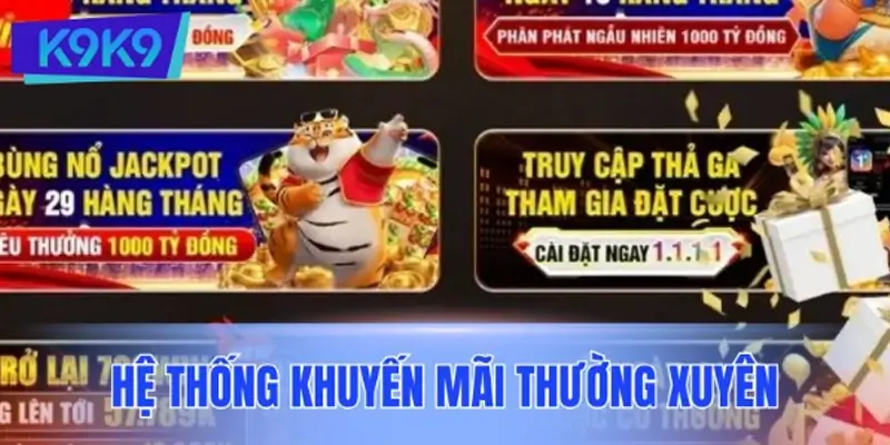 Hệ thống khuyến mãi thường xuyên và theo dịp Hệ thống khuyến mãi thường xuyên và theo dịp