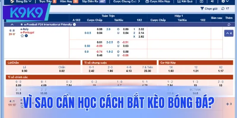 Vì sao người mới cần học cách bắt kèo bóng đá?